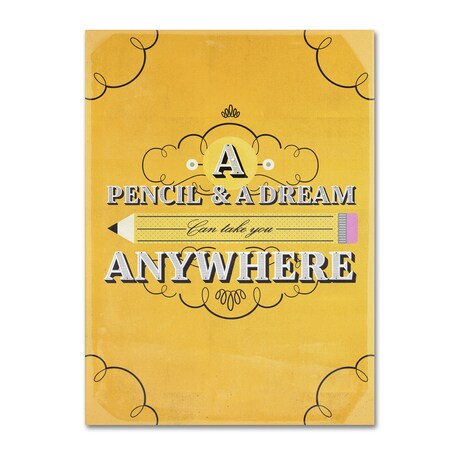 Trademark Fine Art Kavan & Co 'The Dream' Canvas Art, 14x19 ALI0609-C1419GG